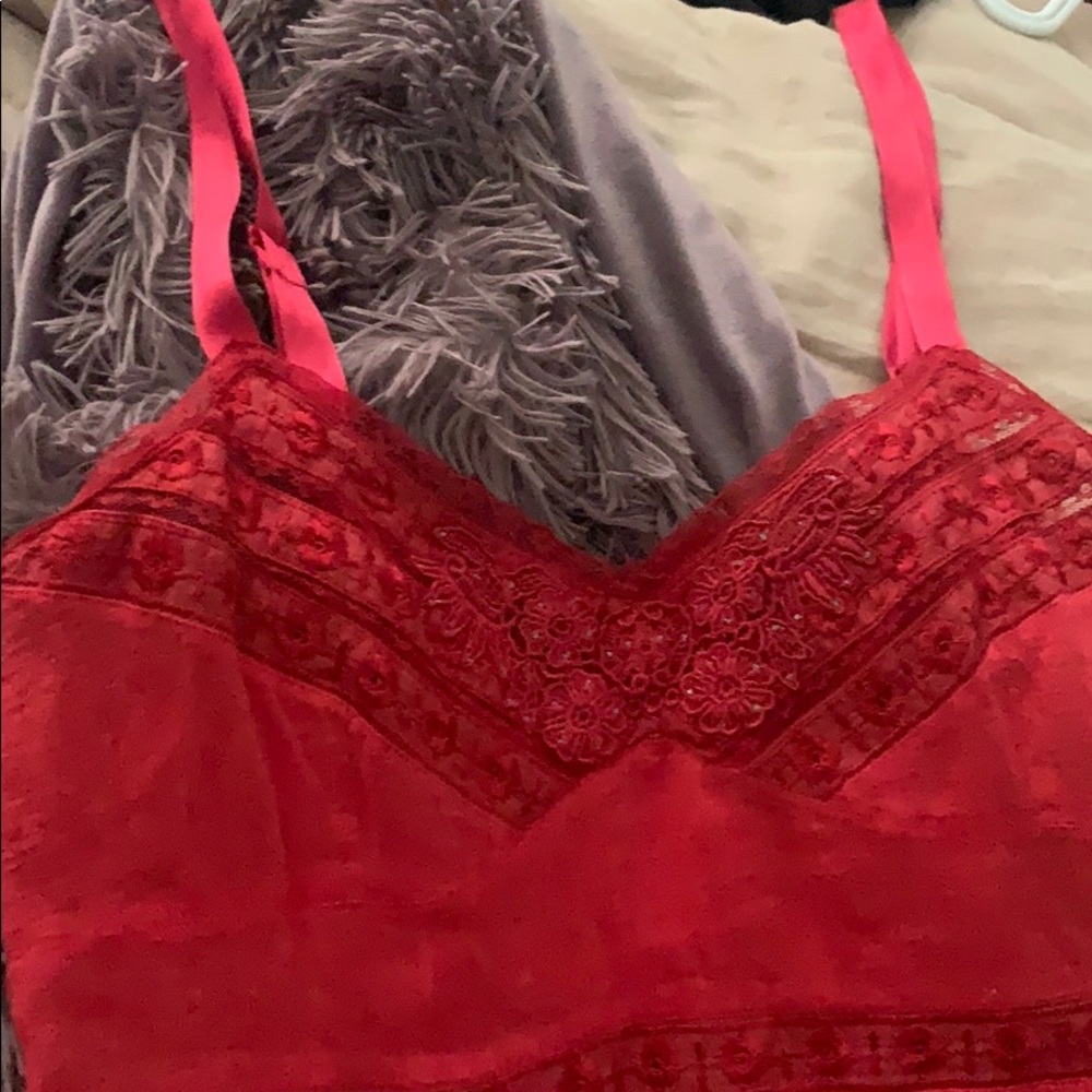Red FP top